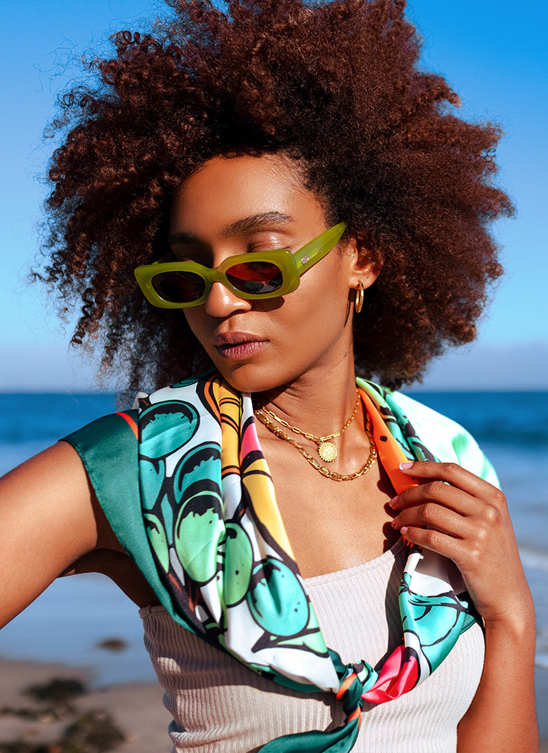 Fruits Of 90CM Scarf – OURS UNLIMITED